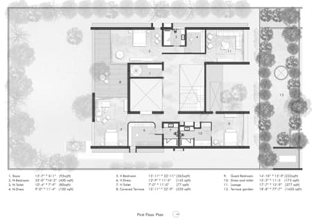 The House of Parallel Walls